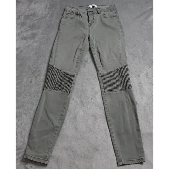 PISTOLA Denim - Pistola Pants Women's Size 28 Green Skinny Ankle Ribbed Knee Activewear